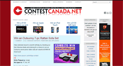 Desktop Screenshot of contestcanada.net